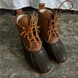 LL Bean 6" duck boots